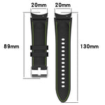 Dây đồng hồ silicone họa tiết da, Dành cho Samsung Galaxy Watch5 / Watch5 Pro / Watch4