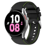 Dây đồng hồ silicone họa tiết da đa năng, dành cho Samsung Galaxy Watch5 / Watch5 Pro / Watch4