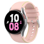 Dây đồng hồ silicone họa tiết da đa năng, dành cho Samsung Galaxy Watch5 / Watch5 Pro / Watch4