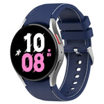Dây đồng hồ silicone họa tiết da đa năng, dành cho Samsung Galaxy Watch5 / Watch5 Pro / Watch4