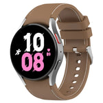 Dây đồng hồ silicone họa tiết da đa năng, dành cho Samsung Galaxy Watch5 / Watch5 Pro / Watch4
