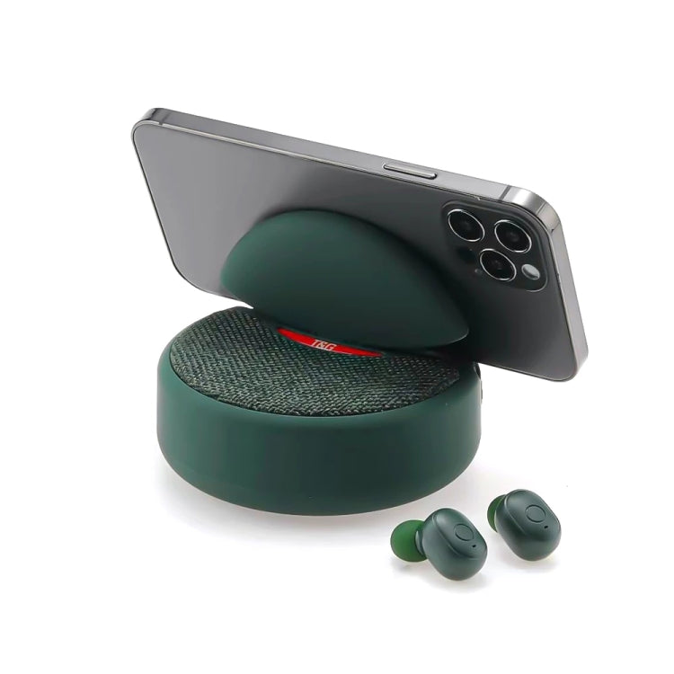 Loa Bluetooth không dây mini 2 trong 1 T&G TG808 và tai nghe không dây