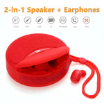 Loa Bluetooth không dây mini 2 trong 1 T&G TG808 và tai nghe không dây