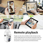 Camera bóng đèn HD 2MP A6 WiFi hỗ trợ phát hiện chuyển động/âm thanh hai chiều/tầm nhìn ban đêm/thẻ TF, Không kèm thẻ nhớ