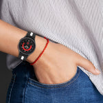 Dây đồng hồ silicone sọc hai màu, dành cho Samsung Galaxy Watch5 / Watch5 Pro