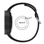 Dây đồng hồ silicone sọc hai màu, dành cho Samsung Galaxy Watch5 / Watch5 Pro