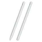 Ốp bút cảm ứng silicone lỏng sọc 3 trong 1 với hai nắp đầu bút, dành cho Apple Pencil 1, dành cho Apple Pencil 2