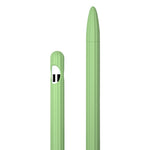 Ốp bút cảm ứng silicone lỏng sọc 3 trong 1 với hai nắp đầu bút, dành cho Apple Pencil 1, dành cho Apple Pencil 2