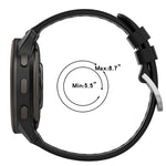 20mm Cross Textured Silicone Watch Band, For Garmin Venu 2Plus