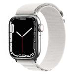 Dây đeo đồng hồ nylon, dành cho Apple Watch Series 8&7 45mm / SE 2&6&SE&5&4 44mm / 3&2&1 42mm, dành cho Apple Watch tra Series 8&7 45mm / SE 2&6&SE&5&4 44mm / 3&2&1 42mm