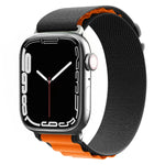Dây đeo đồng hồ nylon, dành cho Apple Watch Series 8&7 45mm / SE 2&6&SE&5&4 44mm / 3&2&1 42mm, dành cho Apple Watch tra Series 8&7 45mm / SE 2&6&SE&5&4 44mm / 3&2&1 42mm