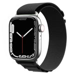 Dây đeo đồng hồ nylon, dành cho Apple Watch Series 8&7 45mm / SE 2&6&SE&5&4 44mm / 3&2&1 42mm, dành cho Apple Watch tra Series 8&7 45mm / SE 2&6&SE&5&4 44mm / 3&2&1 42mm