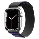 Dây đeo đồng hồ nylon, dành cho Apple Watch Series 8&7 45mm / SE 2&6&SE&5&4 44mm / 3&2&1 42mm, dành cho Apple Watch tra Series 8&7 45mm / SE 2&6&SE&5&4 44mm / 3&2&1 42mm