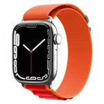 Dây đeo đồng hồ nylon, dành cho Apple Watch Series 8&7 45mm / SE 2&6&SE&5&4 44mm / 3&2&1 42mm, dành cho Apple Watch tra Series 8&7 45mm / SE 2&6&SE&5&4 44mm / 3&2&1 42mm