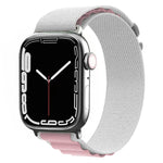 Dây đeo đồng hồ nylon, dành cho Apple Watch Series 8&7 45mm / SE 2&6&SE&5&4 44mm / 3&2&1 42mm, dành cho Apple Watch tra Series 8&7 45mm / SE 2&6&SE&5&4 44mm / 3&2&1 42mm
