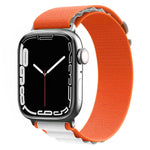 Dây đeo đồng hồ nylon, dành cho Apple Watch Series 8&7 45mm / SE 2&6&SE&5&4 44mm / 3&2&1 42mm, dành cho Apple Watch tra Series 8&7 45mm / SE 2&6&SE&5&4 44mm / 3&2&1 42mm