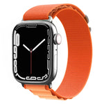 Dây đeo đồng hồ nylon, dành cho Apple Watch Series 8&7 45mm / SE 2&6&SE&5&4 44mm / 3&2&1 42mm, dành cho Apple Watch tra Series 8&7 45mm / SE 2&6&SE&5&4 44mm / 3&2&1 42mm