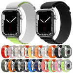 Dây đeo đồng hồ nylon, dành cho Apple Watch Series 8&7 45mm / SE 2&6&SE&5&4 44mm / 3&2&1 42mm, dành cho Apple Watch tra Series 8&7 45mm / SE 2&6&SE&5&4 44mm / 3&2&1 42mm