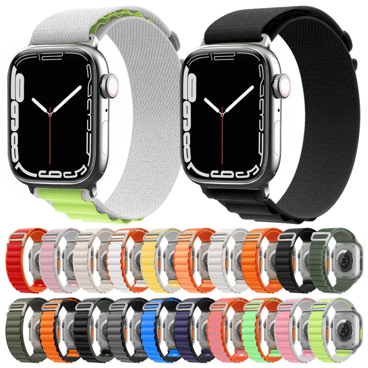 Dây đeo đồng hồ nylon, dành cho Apple Watch Series 8&7 45mm / SE 2&6&SE&5&4 44mm / 3&2&1 42mm, dành cho Apple Watch tra Series 8&7 45mm / SE 2&6&SE&5&4 44mm / 3&2&1 42mm
