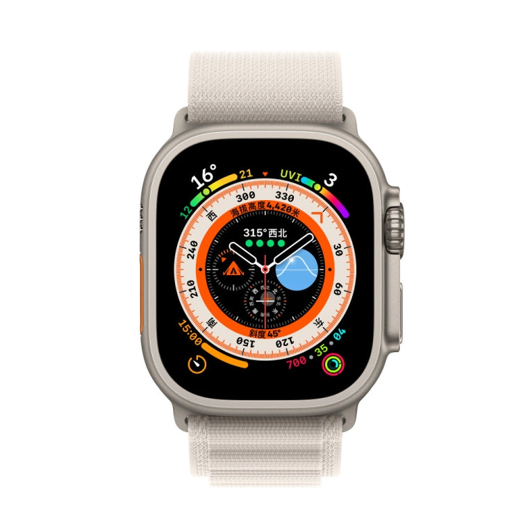 Dây đồng hồ vòng nylon, dành cho Apple Watch 46mm / 49mm / 45mm / 44mm