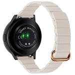 Dây đồng hồ da khóa nam châm 22mm, dành cho Samsung Galaxy Watch3 45mm