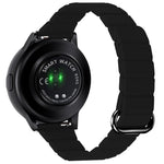 Dây đồng hồ da khóa nam châm 22mm, dành cho Samsung Galaxy Watch3 45mm