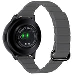 Dây đồng hồ da khóa nam châm 22mm, dành cho Samsung Galaxy Watch3 45mm