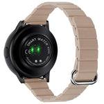 Dây đồng hồ da khóa nam châm 22mm, dành cho Samsung Galaxy Watch3 45mm