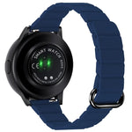 Dây đồng hồ da khóa nam châm 22mm, dành cho Samsung Galaxy Watch3 45mm