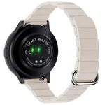Dây đồng hồ da khóa nam châm 22mm, dành cho Samsung Galaxy Watch3 45mm