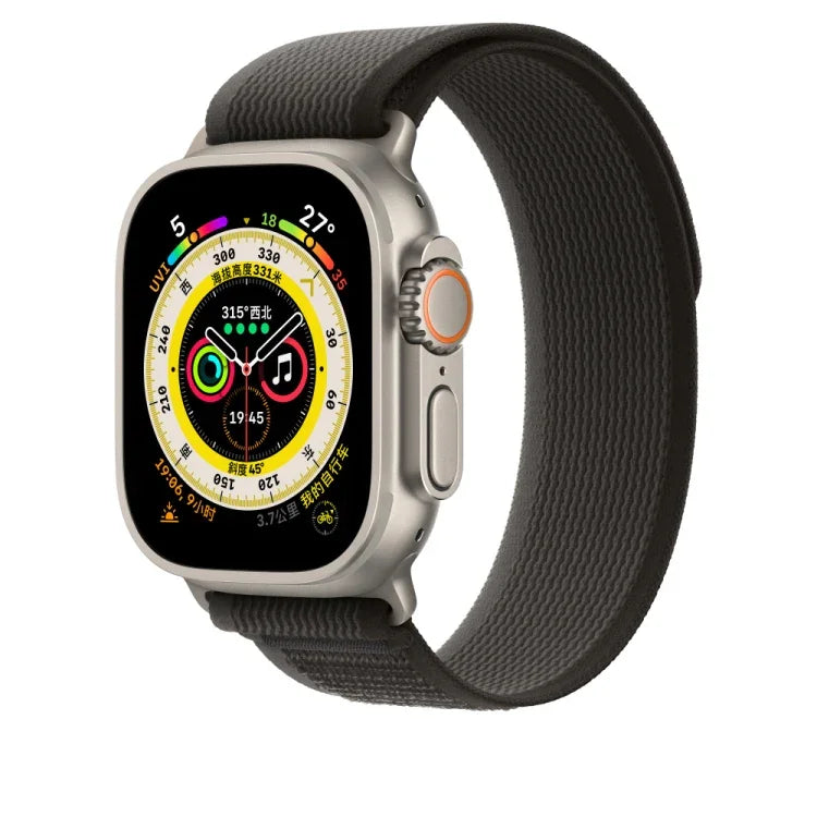 Dây đồng hồ nylon cho Apple Watch Ultra 49mm / Series 8&7 45mm / SE 2&6&SE&5&4 44mm, Dành cho Apple Watch 46mm / 49mm / 45mm / 44mm