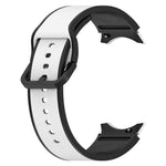 Dây đồng hồ silicone hai màu, dành cho Samsung Galaxy Watch4 Classic 46mm / Watch4 44mm, dành cho Samsung Galaxy Watch4 Classic 42mm / Watch4 40mm, dành cho Samsung Galaxy Watch5 Pro / Watch5