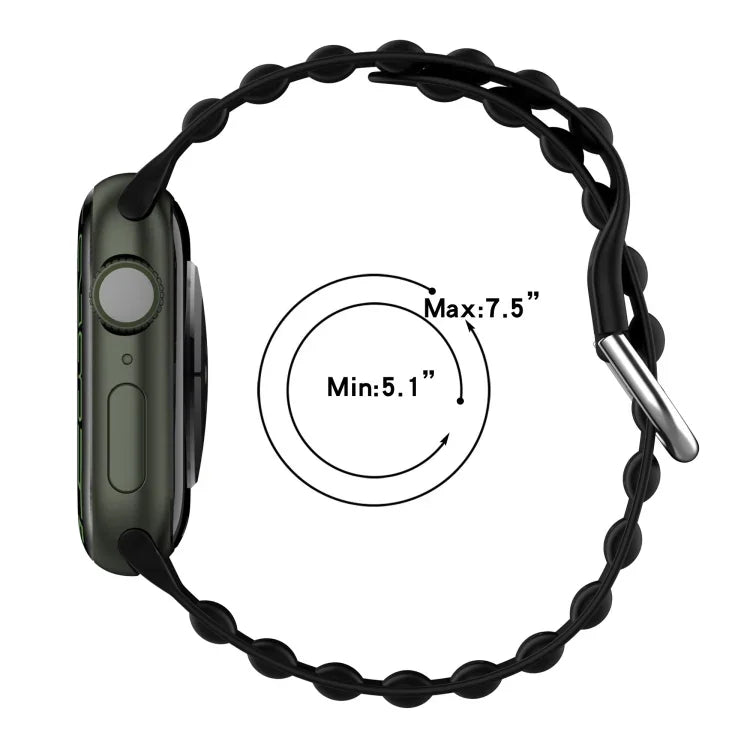 Dây đồng hồ họa tiết sóng biển, Dành cho Apple Watch Series 8&7 41mm / SE 2&6&SE&5&4 40mm