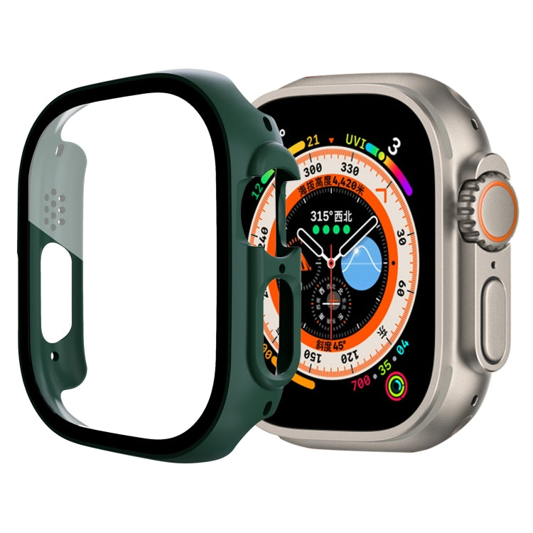 Ốp đồng hồ PC kính cường lực, dành cho Apple Watch Ultra 1 / 2 / 3 49mm