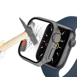 Ốp đồng hồ PC phim cho Apple Watch Series 9 / 8 / 7 45mm có nút tháo rời, Dành cho Apple Watch Series 9 / 8 / 7 45mm