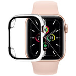 Ốp đồng hồ PC kính cường lực, dành cho Apple Watch Series SE 3&SE 2&6&SE&5&4 44mm, dành cho Apple Watch Series SE 3&SE 2&6&SE&5&4 40mm