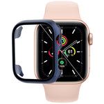 Ốp đồng hồ PC kính cường lực, dành cho Apple Watch Series SE 3&SE 2&6&SE&5&4 44mm, dành cho Apple Watch Series SE 3&SE 2&6&SE&5&4 40mm