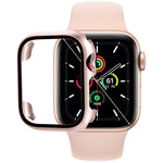 Ốp đồng hồ PC kính cường lực, dành cho Apple Watch Series SE 3&SE 2&6&SE&5&4 44mm, dành cho Apple Watch Series SE 3&SE 2&6&SE&5&4 40mm