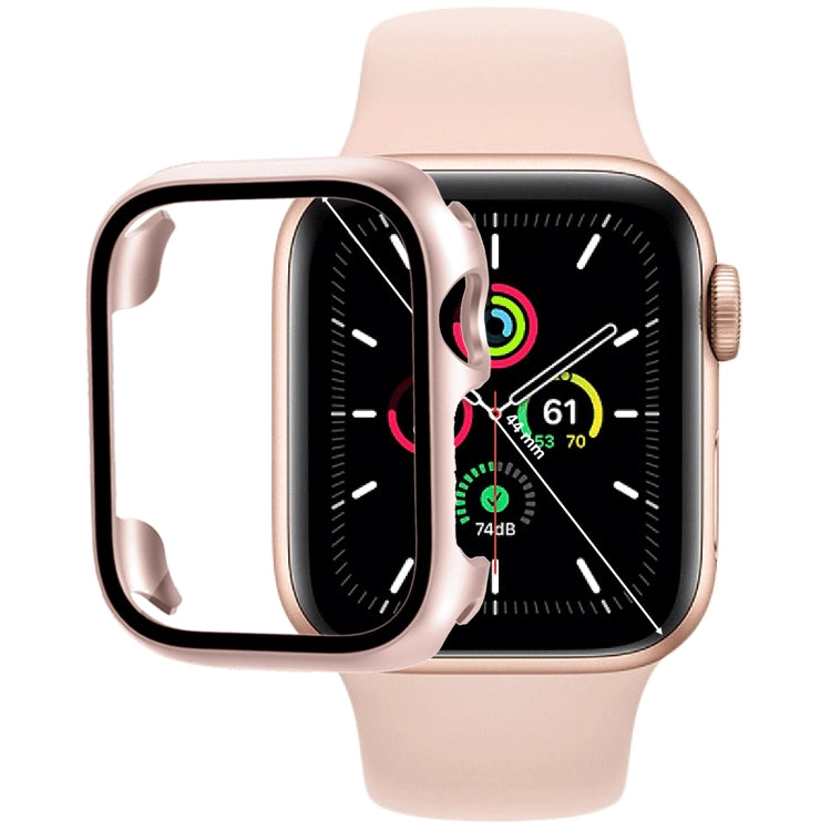 Ốp đồng hồ PC kính cường lực, dành cho Apple Watch Series SE 3&SE 2&6&SE&5&4 44mm, dành cho Apple Watch Series SE 3&SE 2&6&SE&5&4 40mm