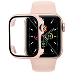 Ốp đồng hồ PC kính cường lực, dành cho Apple Watch Series SE 3&SE 2&6&SE&5&4 44mm, dành cho Apple Watch Series SE 3&SE 2&6&SE&5&4 40mm