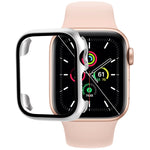 Ốp đồng hồ PC kính cường lực, dành cho Apple Watch Series SE 3&SE 2&6&SE&5&4 44mm, dành cho Apple Watch Series SE 3&SE 2&6&SE&5&4 40mm
