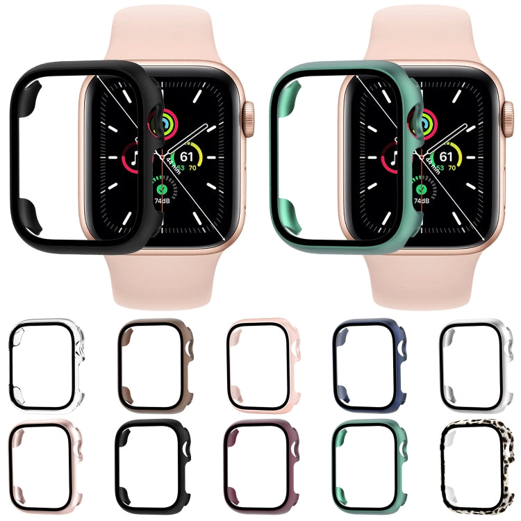 Ốp đồng hồ PC kính cường lực, dành cho Apple Watch Series SE 3&SE 2&6&SE&5&4 44mm, dành cho Apple Watch Series SE 3&SE 2&6&SE&5&4 40mm