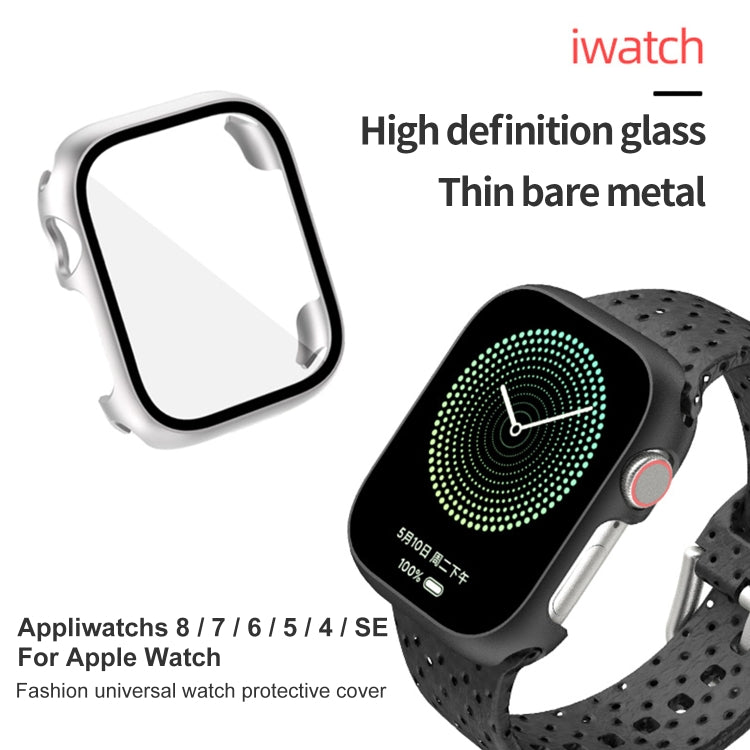 Ốp đồng hồ PC kính cường lực, dành cho Apple Watch Series SE 3&SE 2&6&SE&5&4 44mm, dành cho Apple Watch Series SE 3&SE 2&6&SE&5&4 40mm