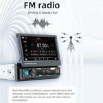 Máy nghe nhạc MP5 ô tô 7 inch 9901 có thể thu vào, hỗ trợ FM & Internet điện thoại di động, 9901