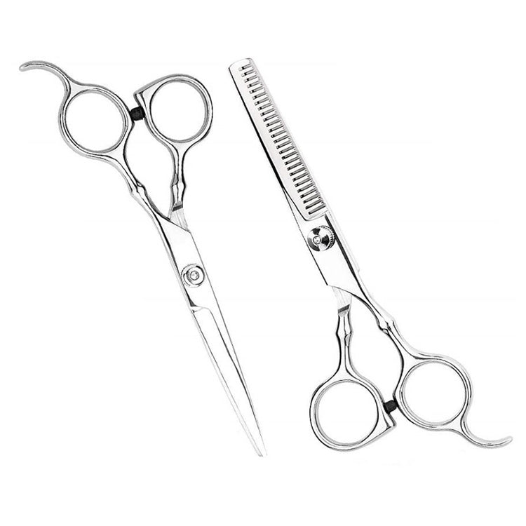 Bộ kéo cắt tóc chuyên nghiệp, kéo tỉa tóc, kéo cắt tóc phẳng, 2 chiếc, 7 chiếc, 12 chiếc