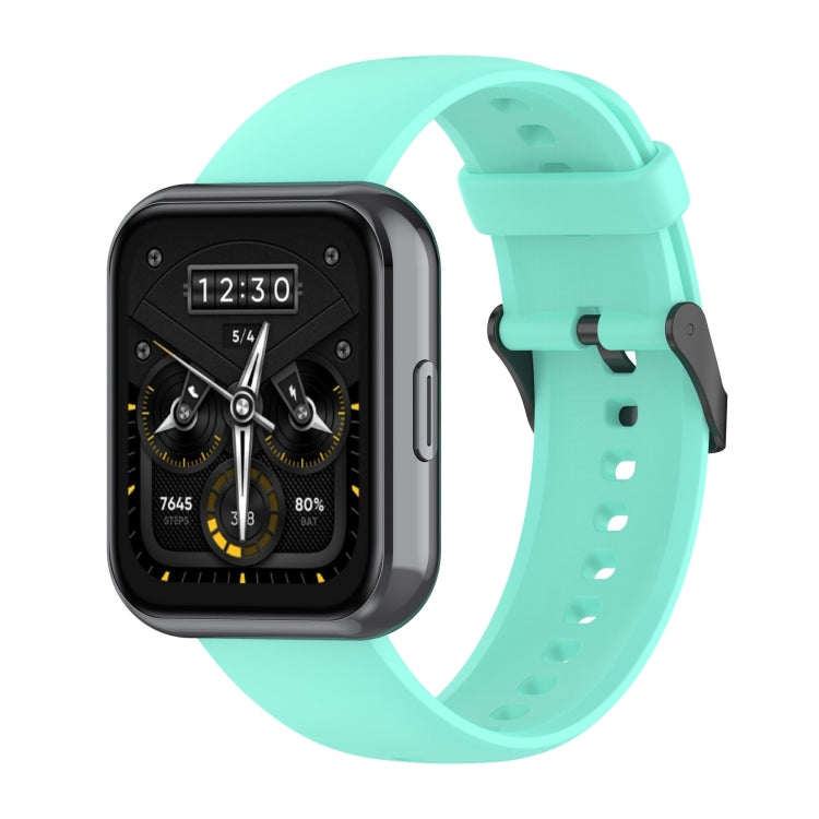 Solid Color Soft Silicone Watch Band, For Realme Watch 3