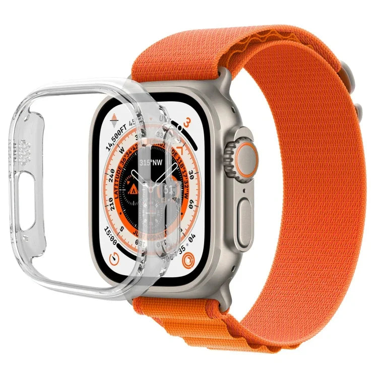 Ốp bảo vệ PC nửa bao, Dành cho Apple Watch Ultra 1 / 2 / 3 49mm