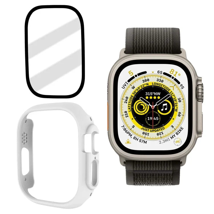 Miếng dán kính cường lực mờ cho ốp đồng hồ PC, Dành cho Apple Watch Ultra 3 / 2 / 1 49mm