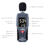 Máy đo âm thanh SmartSensor dB Decibel, ST9604, AS804