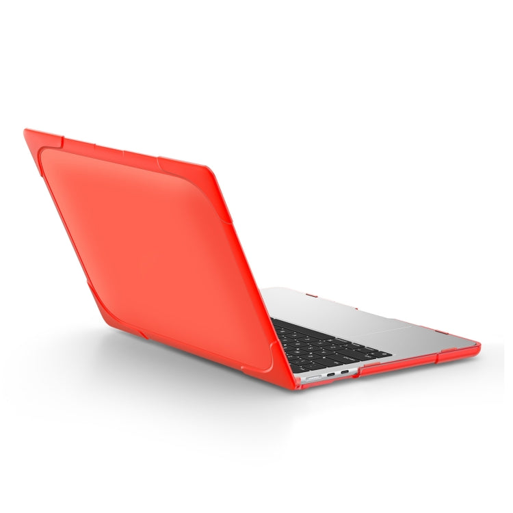 Ốp bảo vệ laptop chống rơi hai màu TPU + PC, dành cho MacBook Air 13.6 inch A2681 2022 / M3 2024 A3113 / M4 2025 A3240